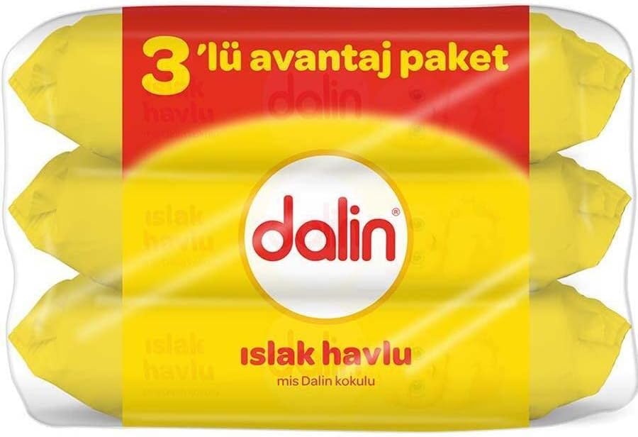 Dalin Klasik Islak Havlu 3'lü Paket (3 x 56 Adet)