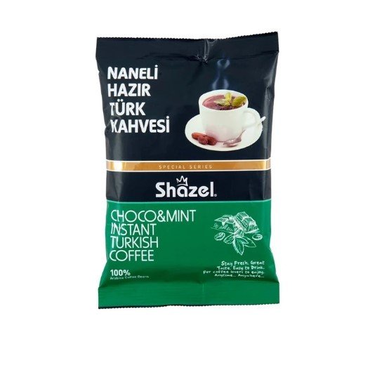 SHAZEL Naneli Hazır Türk Kahvesi 100G