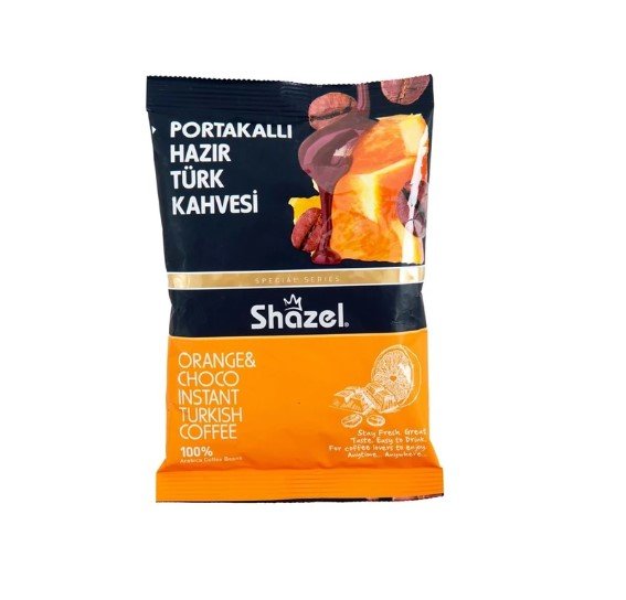 SHAZEL Portakallı Hazır Türk Kahvesi 100G