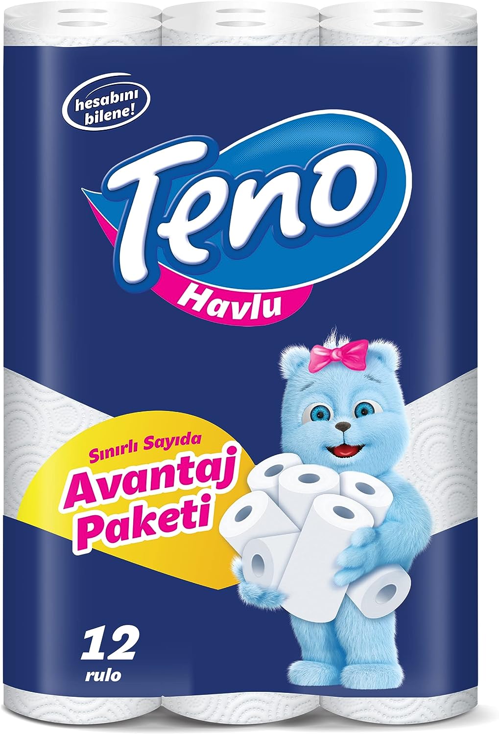 Teno Ultra 12'li Kağıt Havlu (1 x 12 Adet)