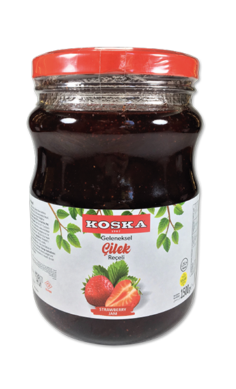 Koska Çilek Reçeli 1500 gr 4 lü