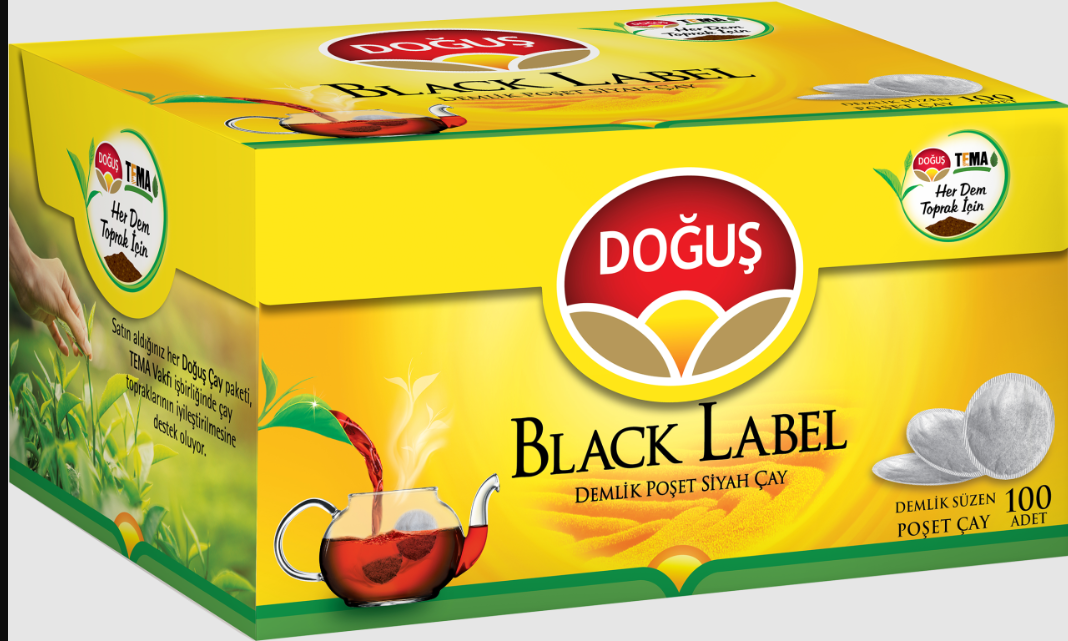 Doğuş Black Label Demlik Poşet Çay 100'Lü 320 G