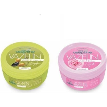 Cire Aceptine Vazelin 150 ml Zeytinyağlı Vazelin 150 ml Gül (2 ÜRÜN)