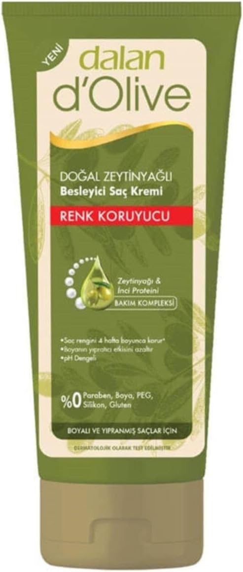 Dalan Saç Kremi D'olıve  Renk Koruyucu 200 ml