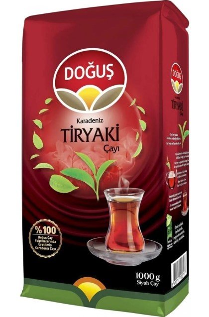 Doğuş Karadeniz Siyah Filiz Tiryaki Çay 1000 gr